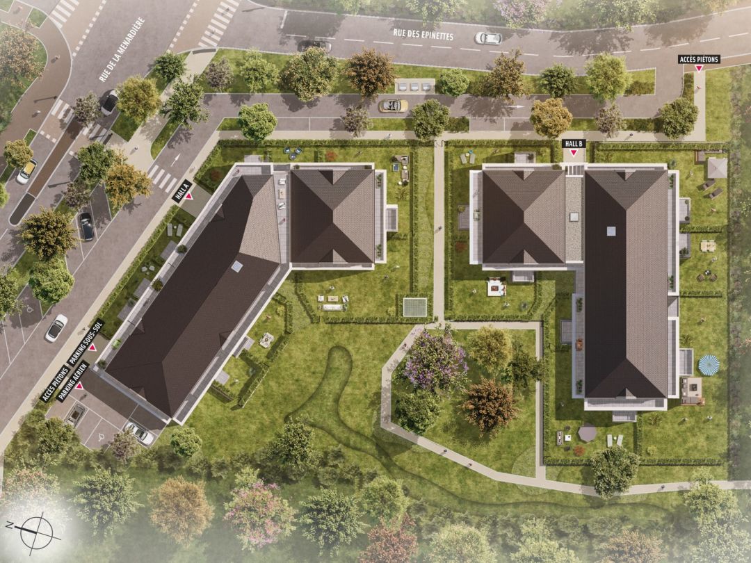 Programme immobilier La Saint-Cyrienne à Saint-Cyr-sur-Loire