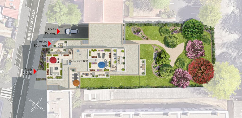Programme immobilier Le Cyprien - Rive Gauche à Toulouse