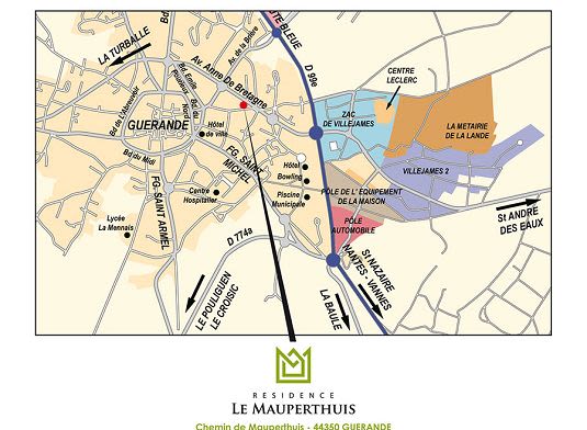 Programme immobilier Le Mauperthuis à Guérande
