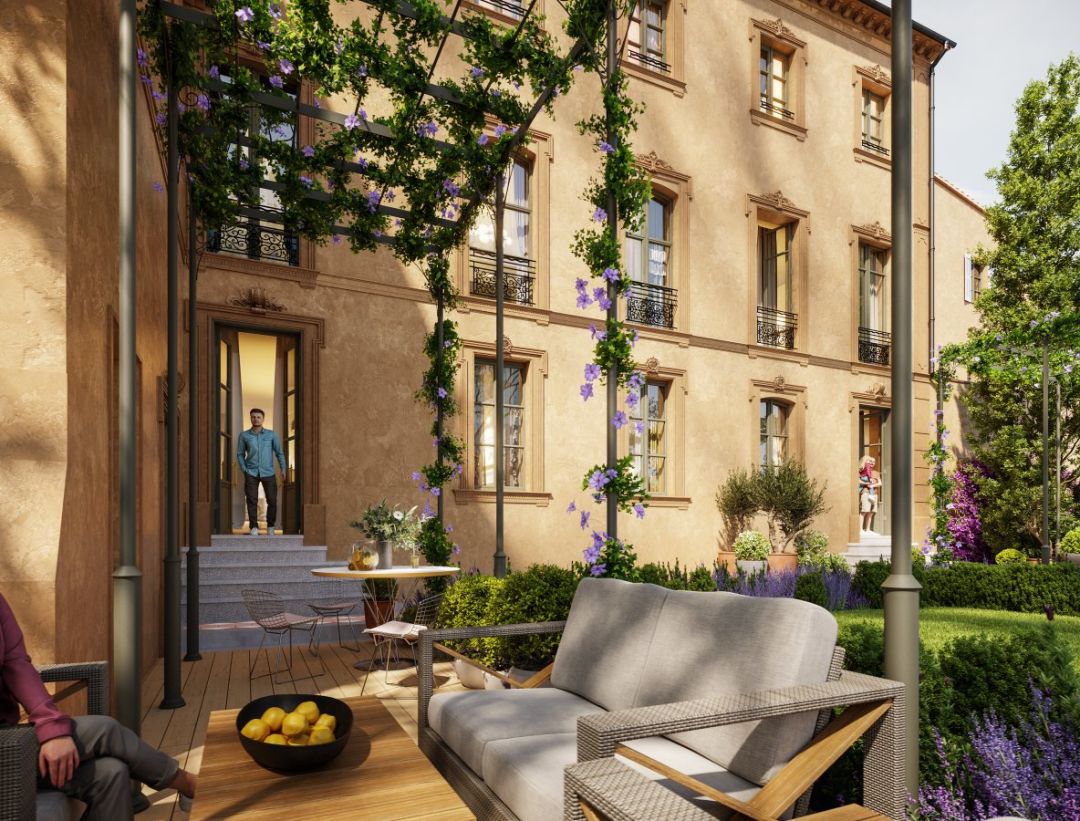 Programme immobilier La Maison des Comtes de Provence (DENORMANDIE) à Brignoles