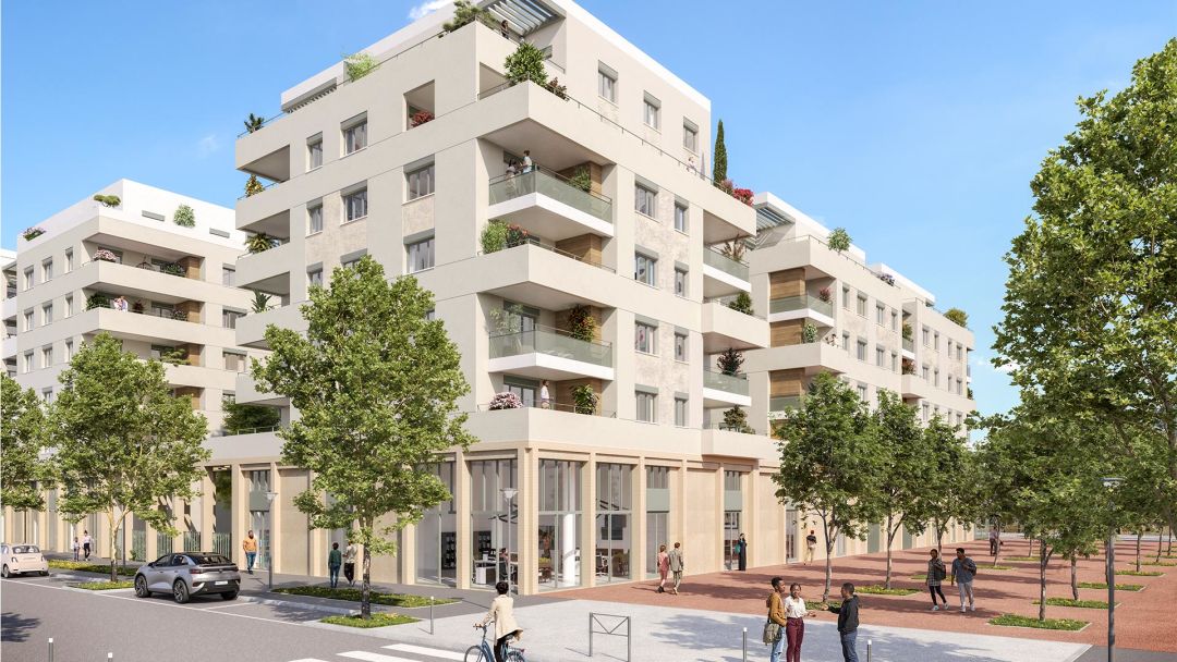 Programme neuf à Vaulx-en-Velin : 9 appartements dès 201 099 €