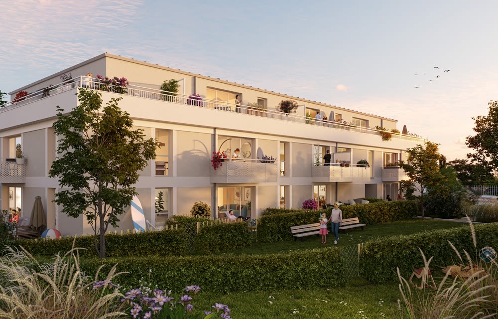 Programme neuf à Merville-Franceville-Plage dès 141 000 € — photo 2