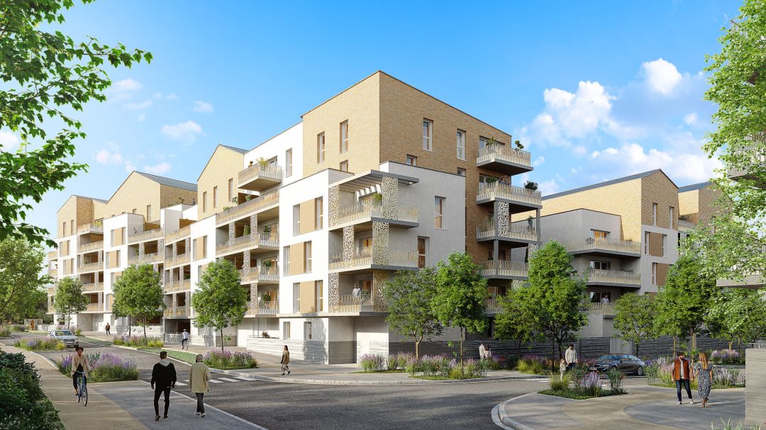 Programme immobilier EPURE - QUARTIER MONTAIGNE à Angers