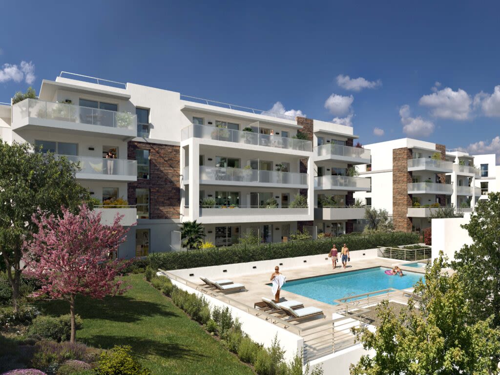 Programme immobilier Le Domaine d'Azur à Saint-Laurent-du-Var