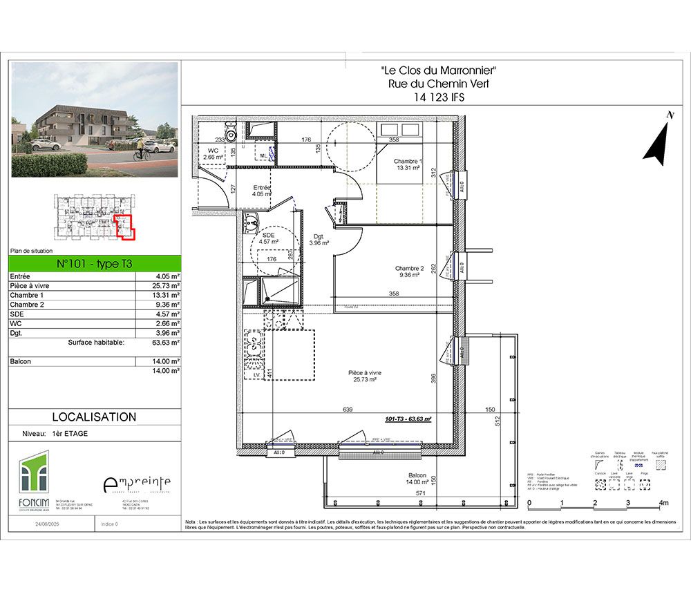 Programme immobilier Le Clos du Marronnier à Ifs
