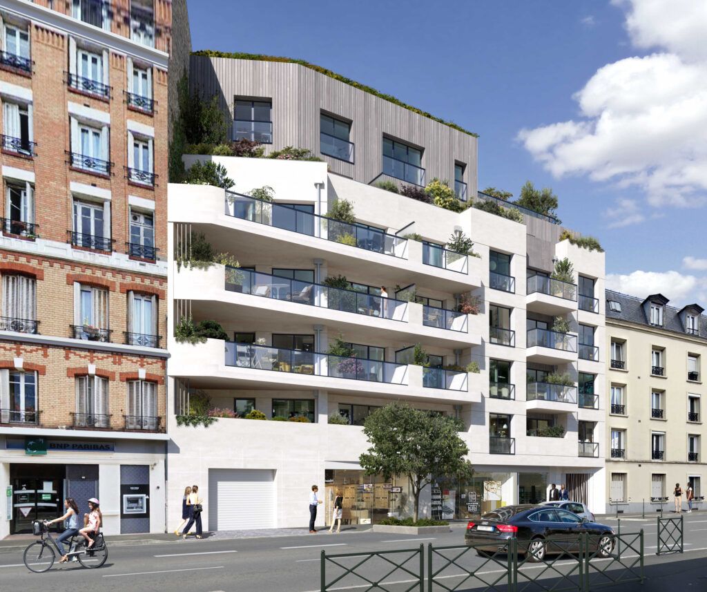 Programme immobilier Les Terrasses Voltaire à Asnières-sur-Seine