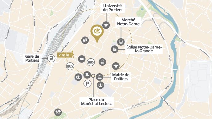 Programme immobilier POITIERS : Saint-Louis à Poitiers