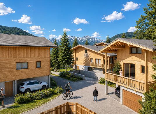 Programme immobilier Les Chalets Bajja à Notre-Dame-de-Bellecombe
