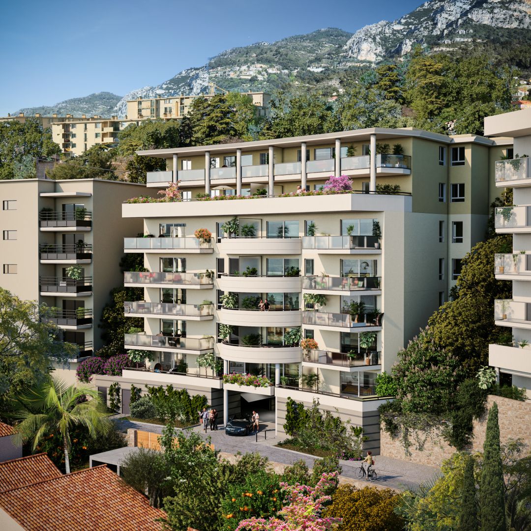 Programme neuf à Beausoleil : 1 appartement dès 352 031 €