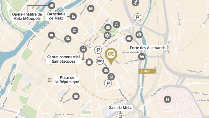 METZ : Belvédère de Jaumont