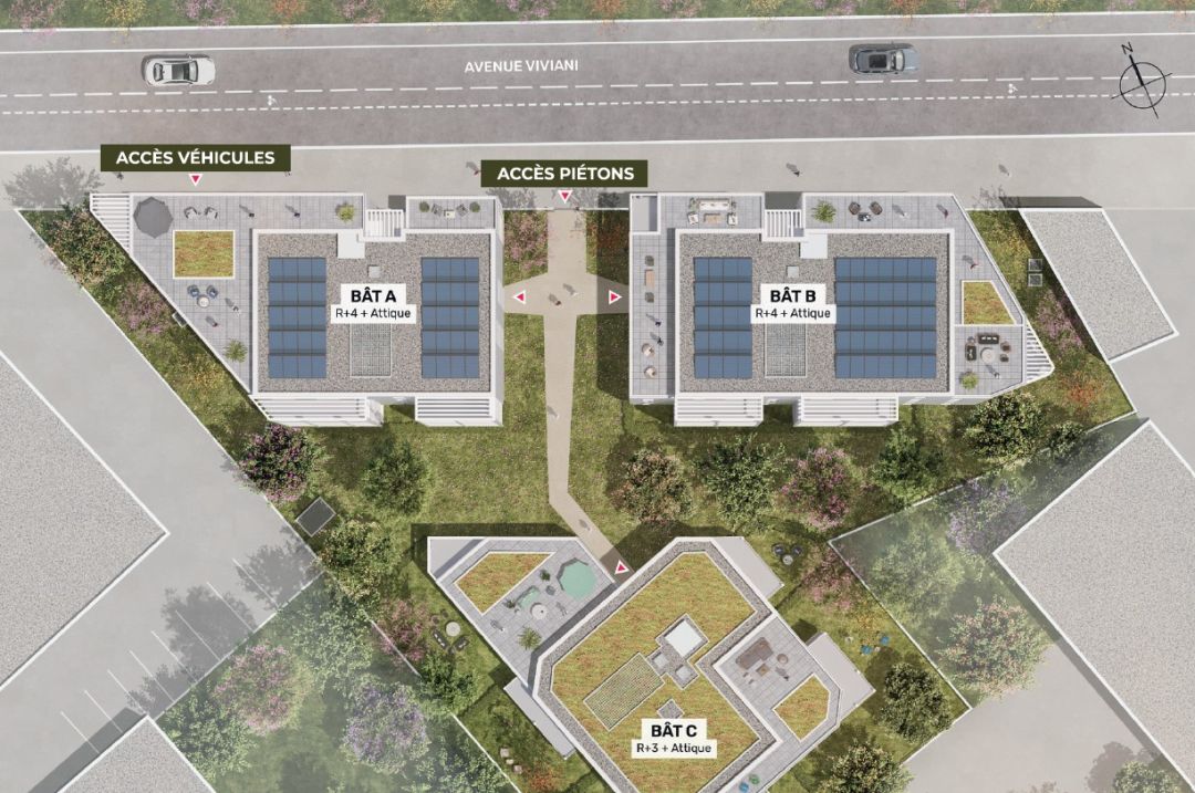 Programme immobilier L'Emeraude à Vénissieux