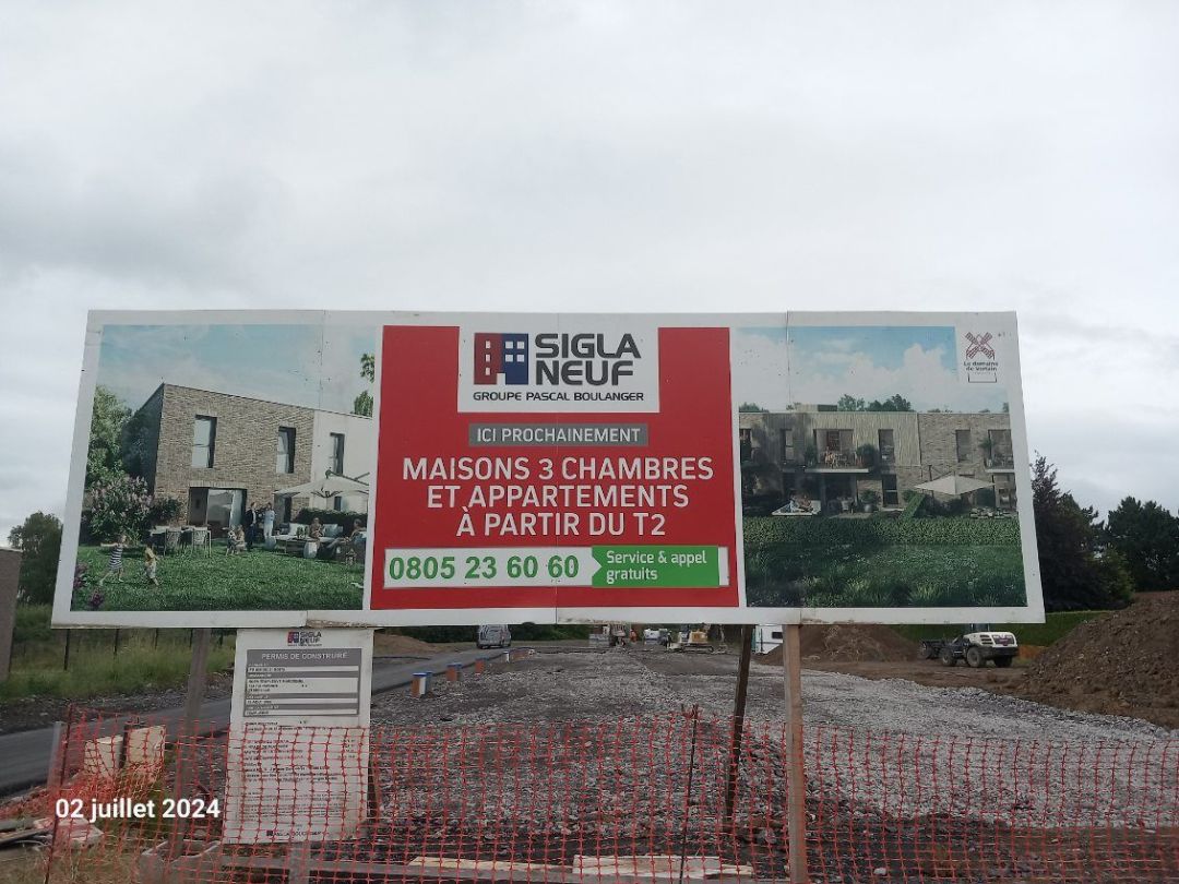 Programme immobilier LE DOMAINE DE VERTAIN à Templeuve-en-Pévèle