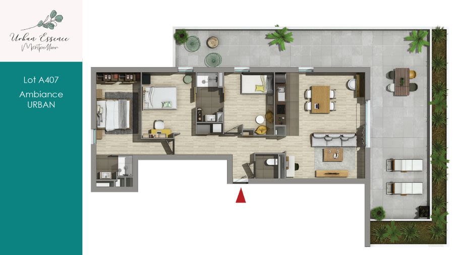 Programme immobilier URBAN ESSENCE - BAT A à Montpellier