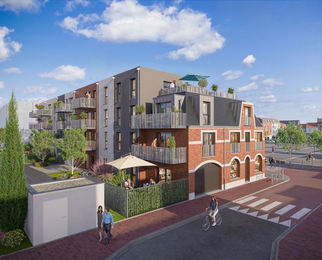 Programme immobilier Les Terrasses de l’Europe à Wervicq-Sud
