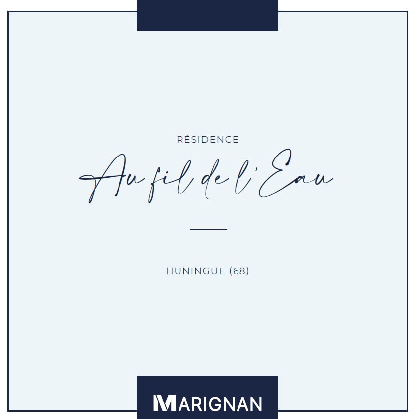 Programme immobilier Au Fil de l'Eau à Huningue