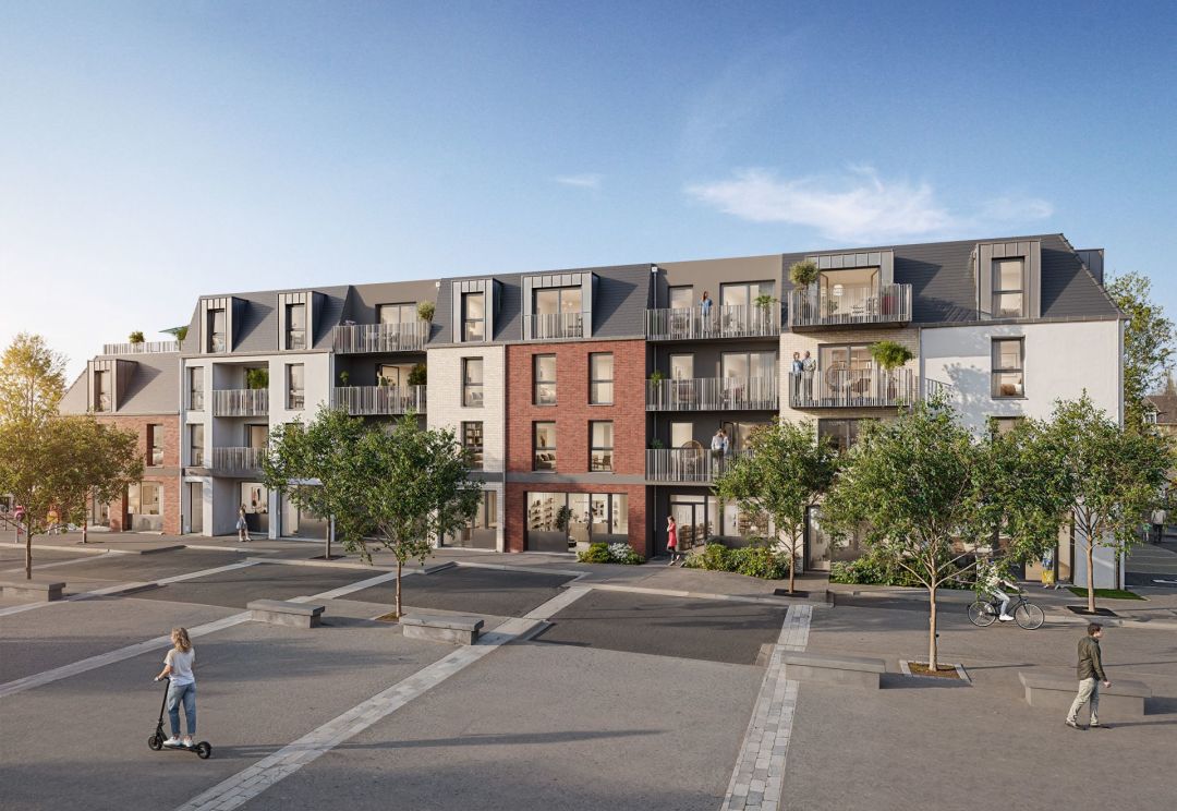 Programme immobilier Les Terrasses de l’Europe à Wervicq-Sud