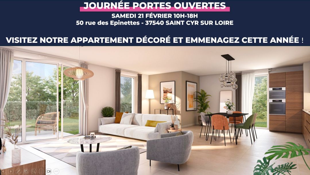 Programme immobilier La Saint-Cyrienne à Saint-Cyr-sur-Loire