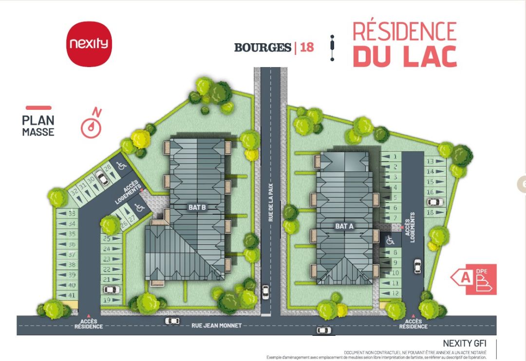 Programme neuf à Bourges : 11 appartements dès 129 000 €