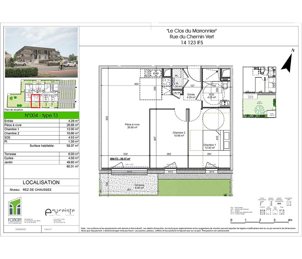 Programme immobilier Le Clos du Marronnier à Ifs