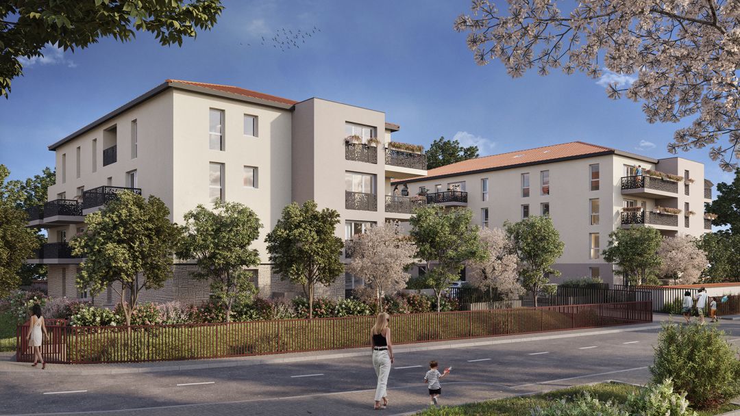 Programme immobilier Le Clos des Amandiers à Jassans-Riottier
