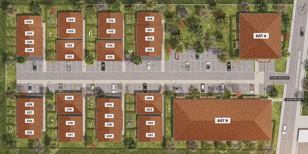 Programme immobilier LIVA à Aucamville