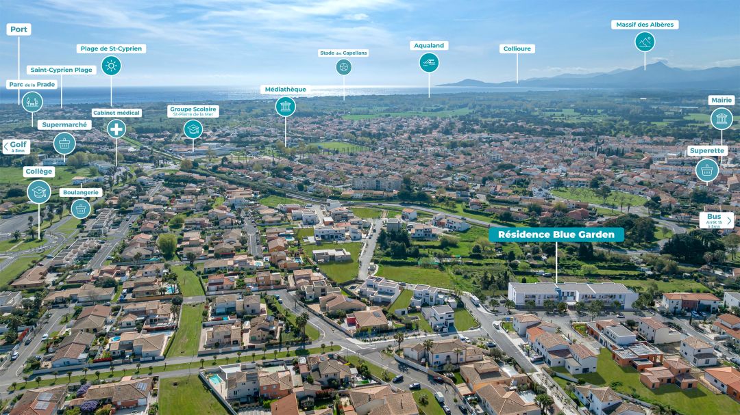 Programme immobilier BLUE GARDEN à Saint-Cyprien
