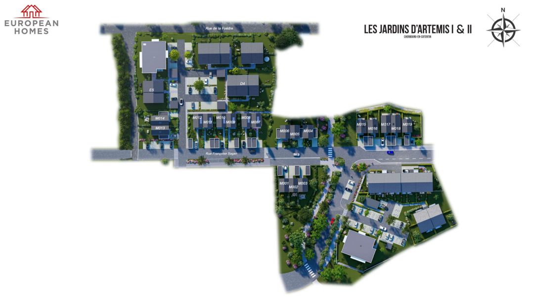 Programme immobilier Les Jardins d'Artemis II à Cherbourg-en-Cotentin