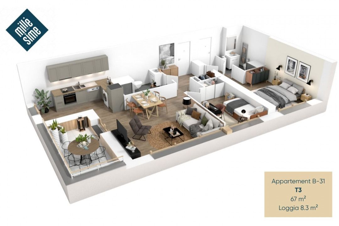 Programme immobilier MILLESIME - à Metz
