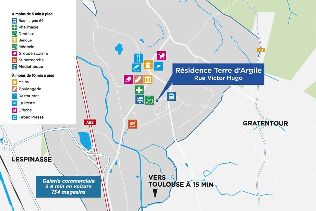 Programme immobilier RÉSIDENCE TERRE D'ARGILE à Bruguières