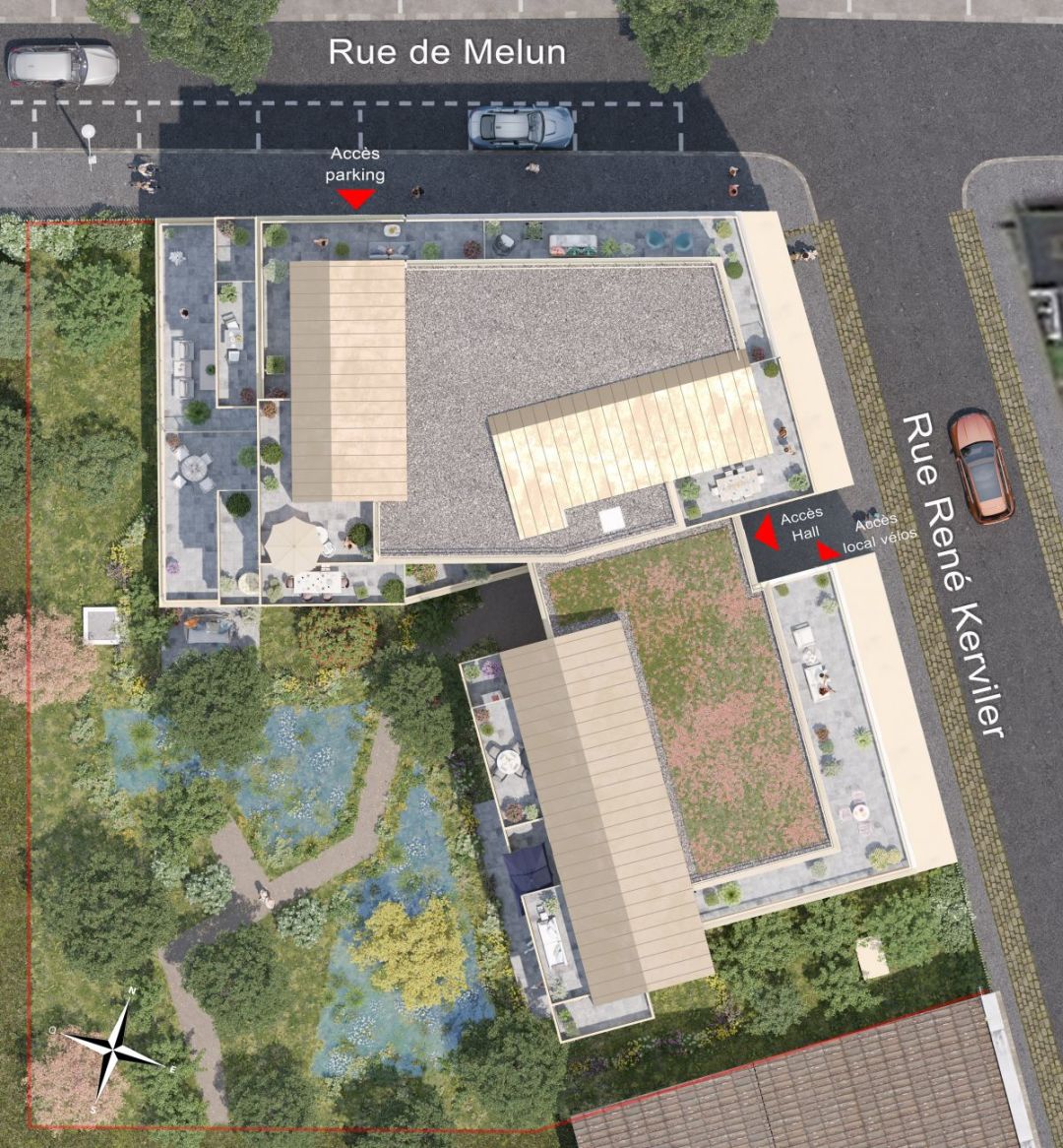 Programme neuf à Lorient : 17 appartements dès 218 000 € — photo 3