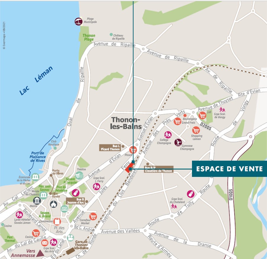 Programme immobilier Jardins sur le Lac à Thonon-les-Bains