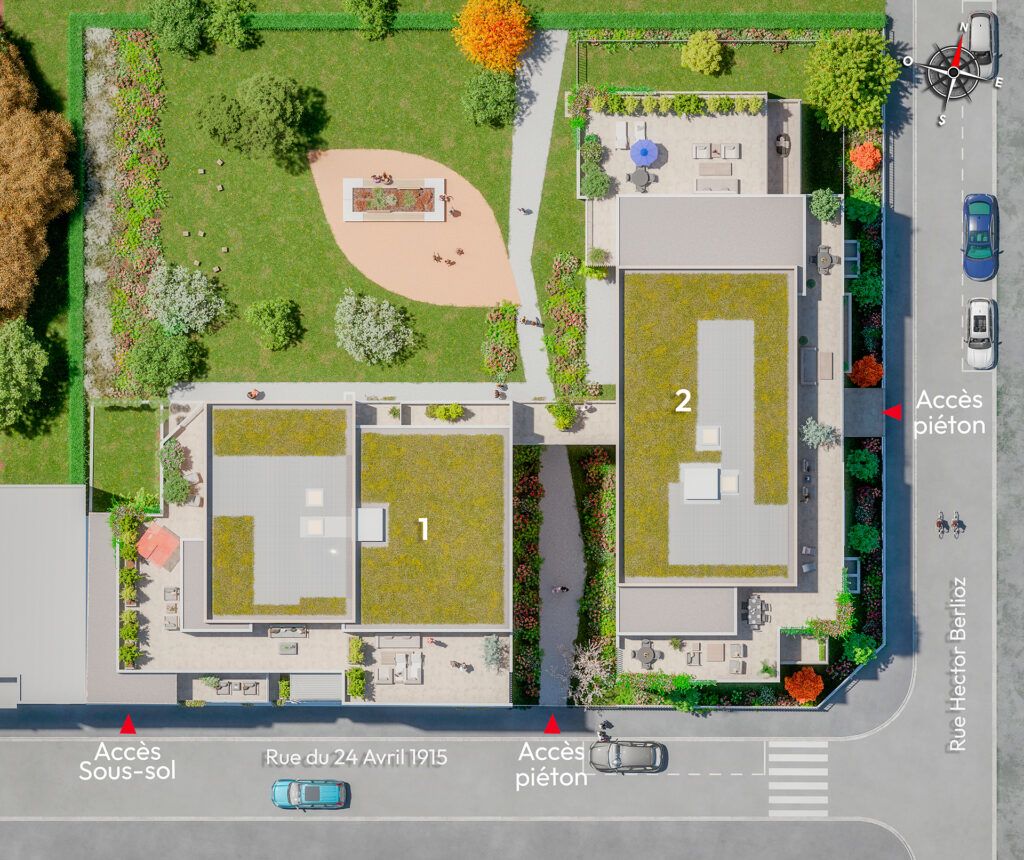 Programme immobilier Décibel à Décines-Charpieu