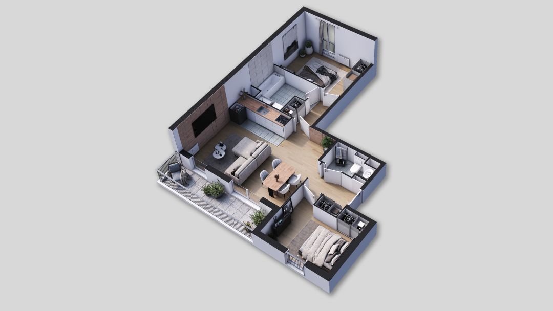 Programme neuf à Rueil-Malmaison : 3 appartements dès 359 900 € — photo 4
