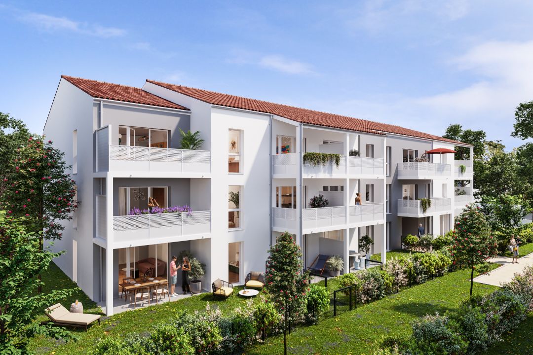 Programme neuf à L'Herbergement : 1 appartement dès 171 000 € — photo 1