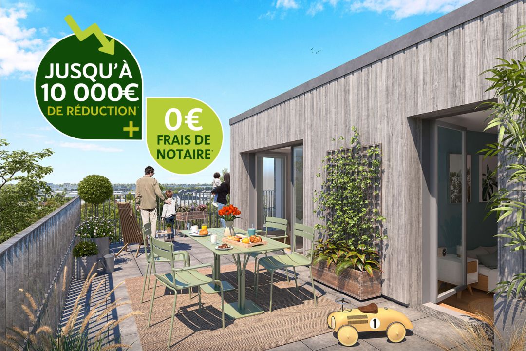 Programme immobilier NATUREO - VERDURA à Nantes