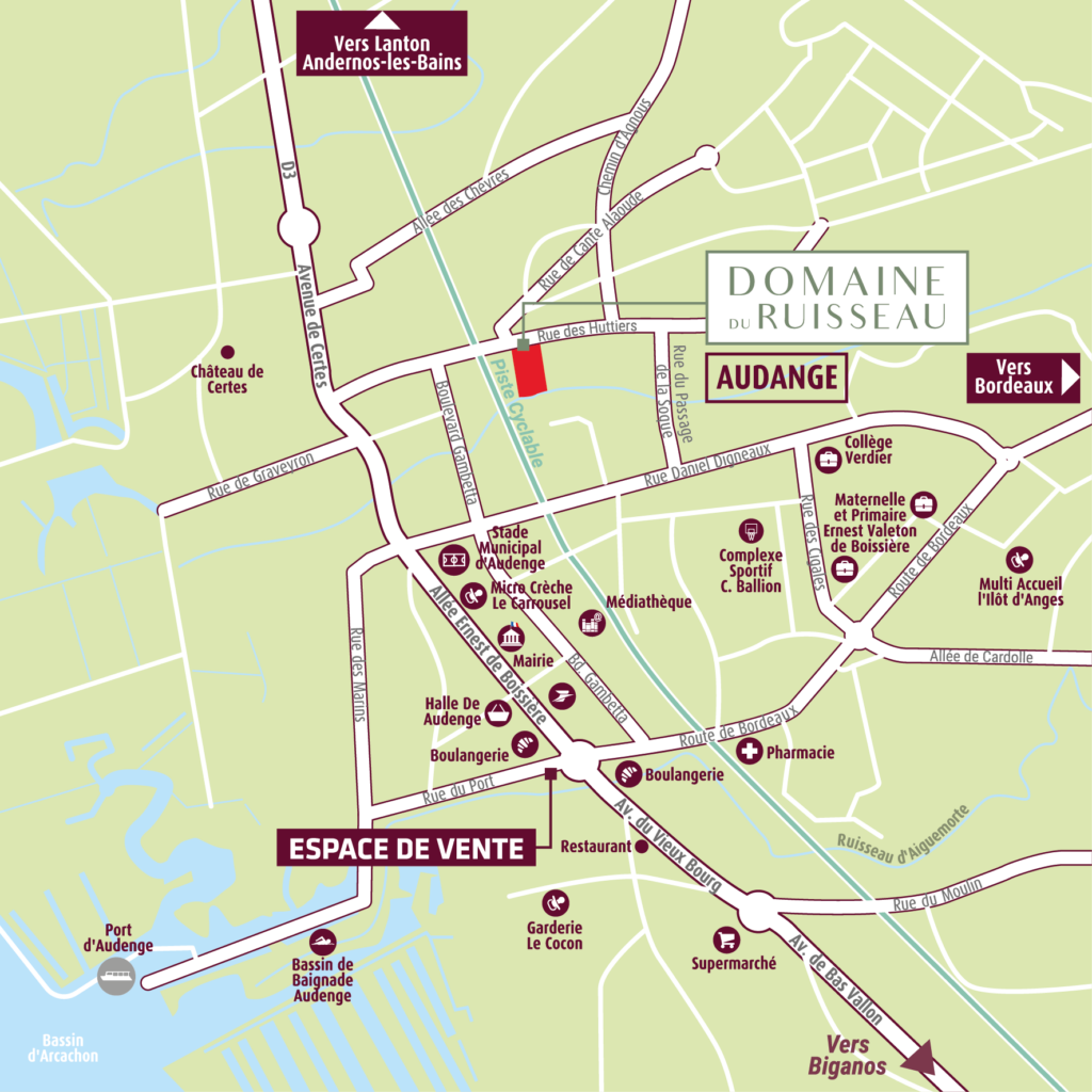 Programme immobilier Domaine du Ruisseau à Audenge