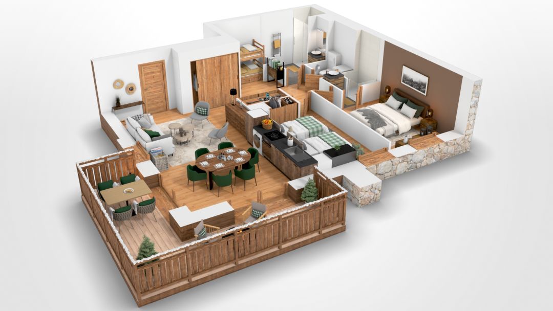 Programme immobilier So Pure - MÉRIBEL (73) à Les Allues