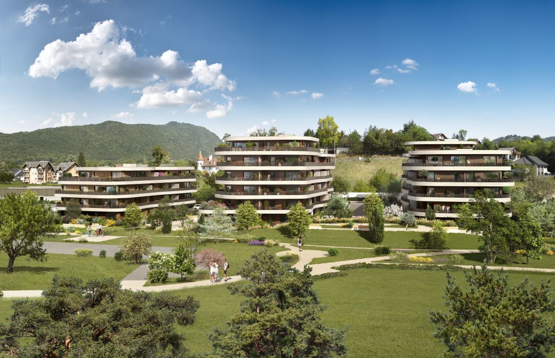 Programme neuf à Grésy-sur-Aix : 4 appartements dès 161 000 € — photo 1