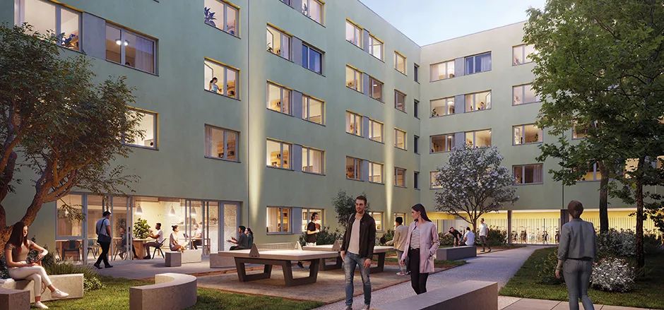 Programme neuf à Schiltigheim : 44 appartements dès 119 520 € — photo 2