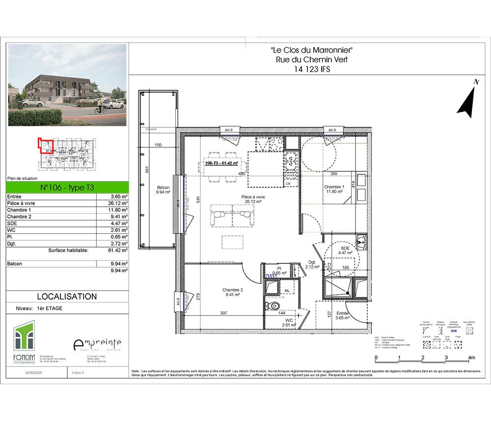 Programme immobilier Le Clos du Marronnier à Ifs