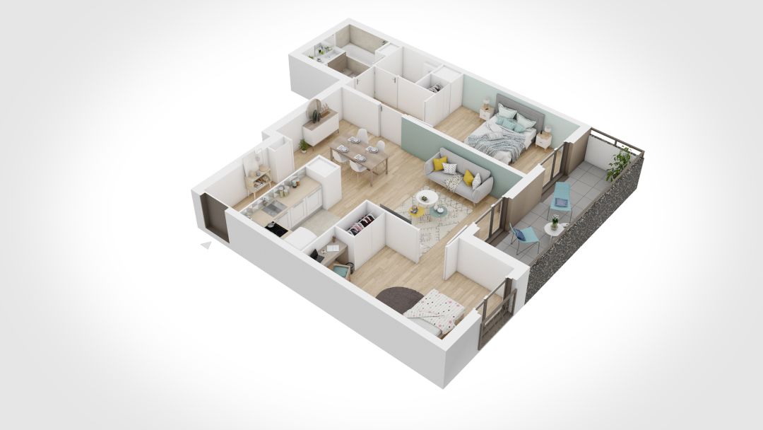 Programme immobilier Fort'Izy à Aubervilliers