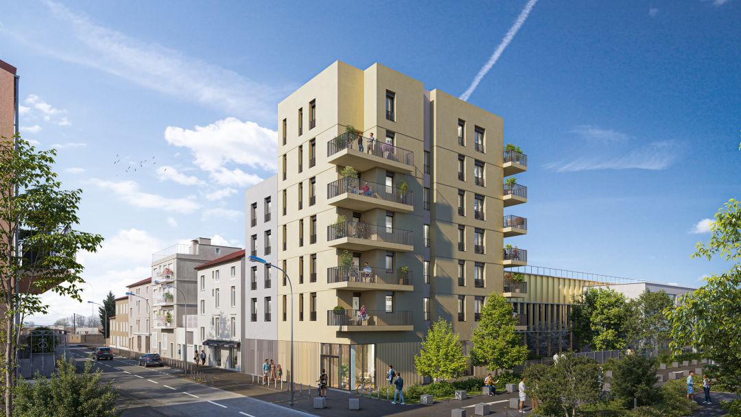Programme immobilier NEST à Lyon 7e Arrondissement