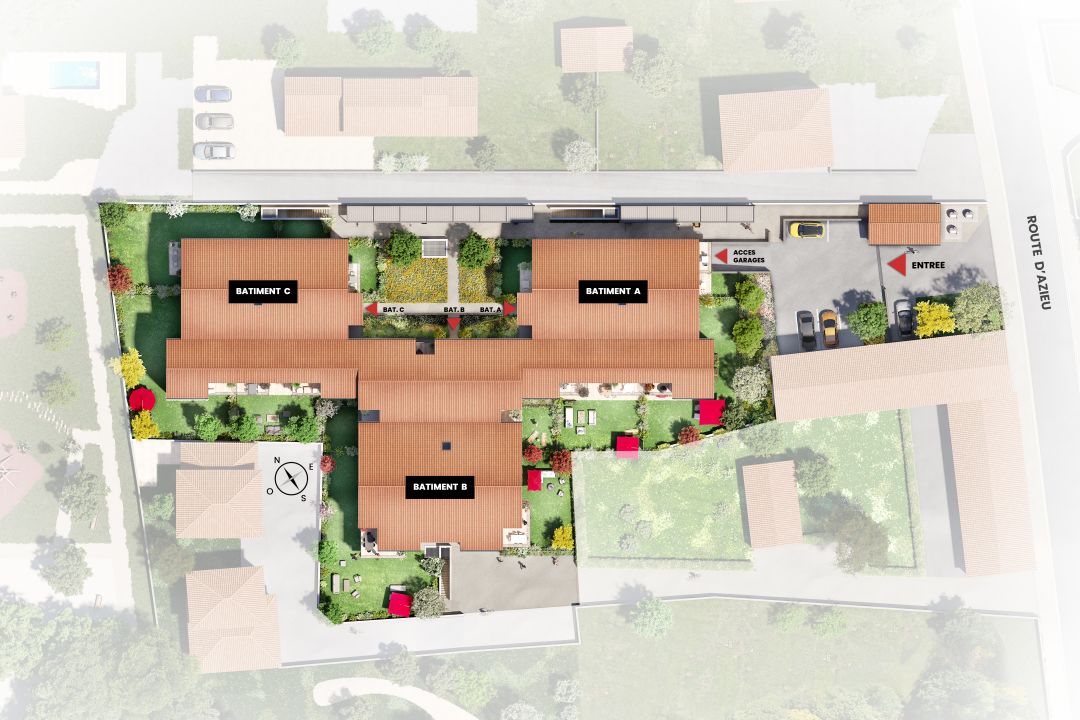 Programme immobilier PATIO D'AZIEU à Saint-Bonnet-de-Mure