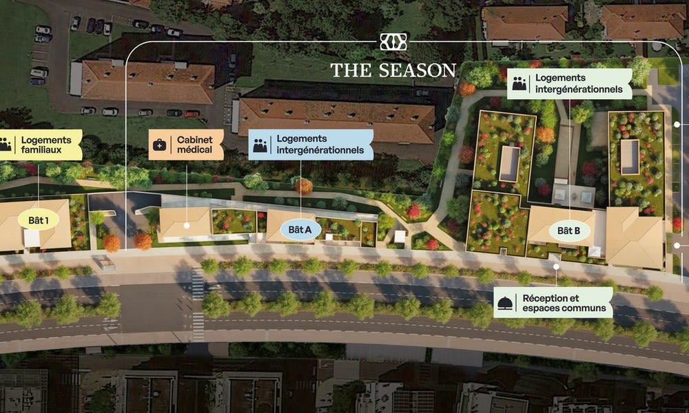 Programme immobilier THE SEASON à Anglet