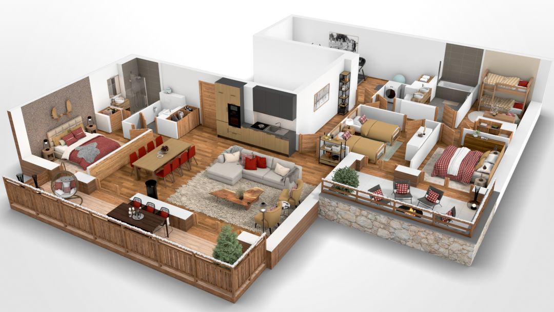 Programme immobilier So Pure - MÉRIBEL (73) à Les Allues