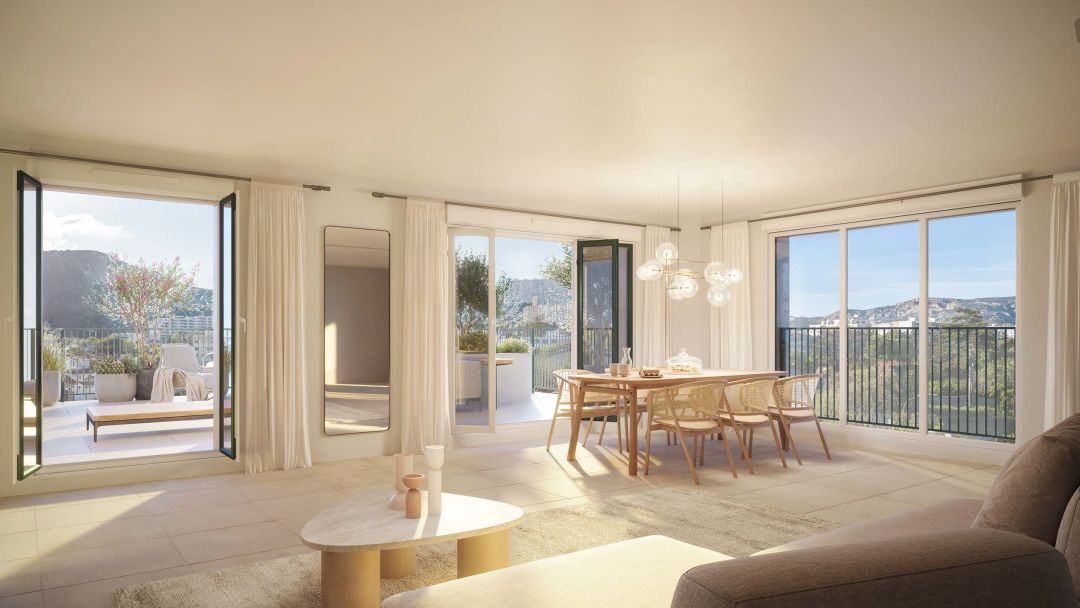 Programme immobilier L'OMBRIÈRE à Marseille 9e Arrondissement