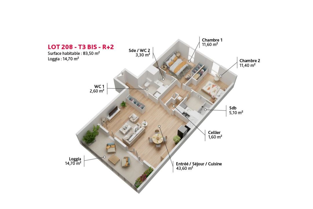 Programme immobilier VILLA EUGENIE à Biscarrosse
