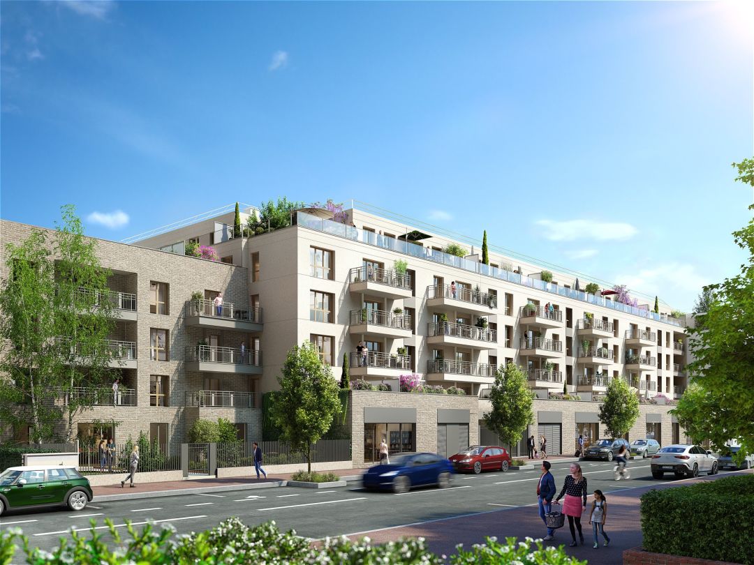 Programme neuf à Saint-Germain-en-Laye : 64 appartements dès 175 000 € — photo 3