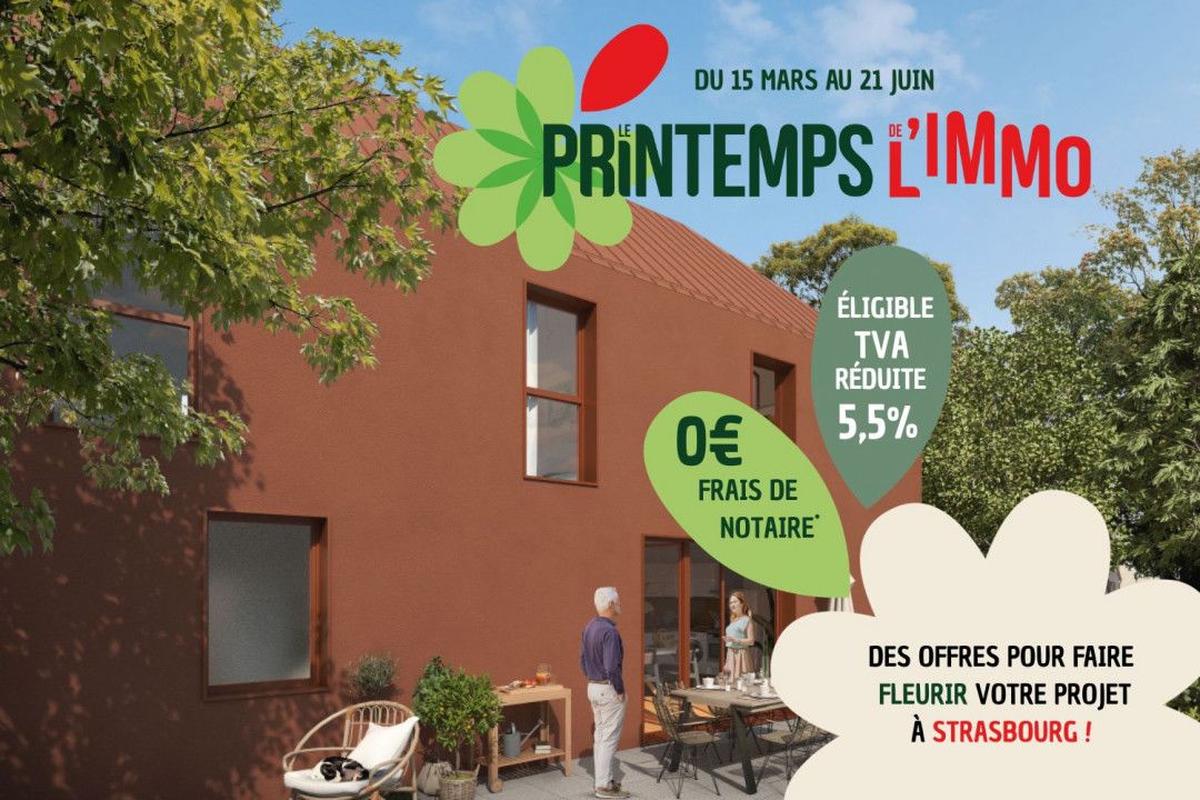 Programme immobilier TERRA ROSSA à Strasbourg
