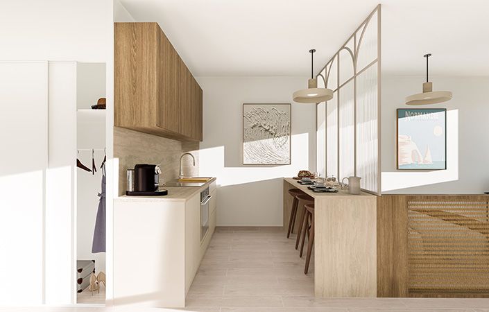 Programme immobilier LE MERVEILLEUX à Cabourg